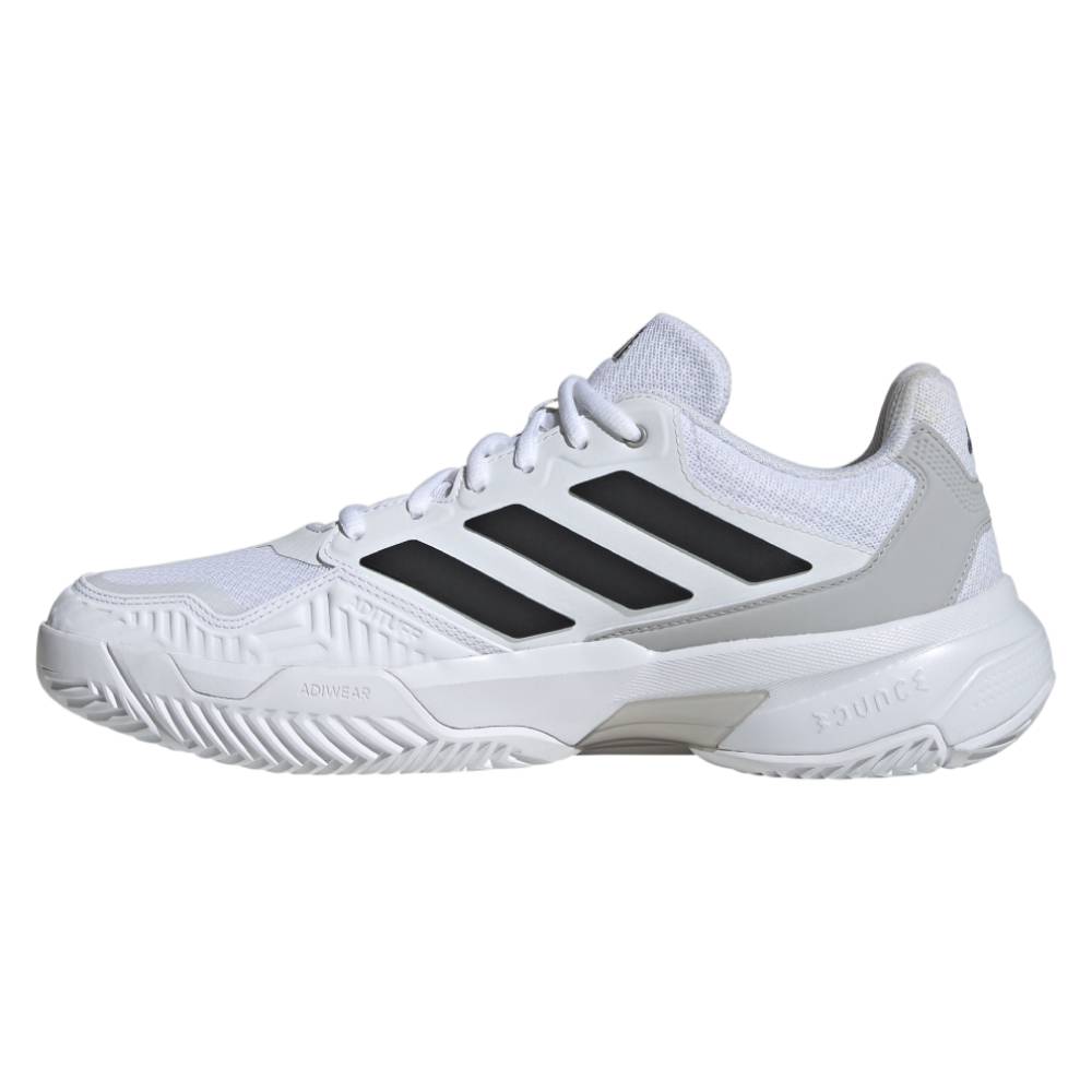 adidas CourtJam Control 3 Men's Tennis Shoe (White) - RacquetGuys.ca