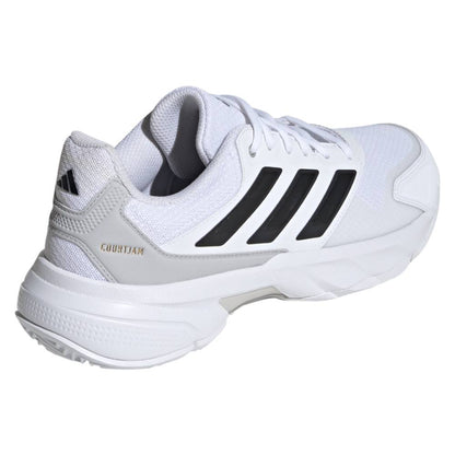 adidas CourtJam Control 3 Men's Tennis Shoe (White) - RacquetGuys.ca