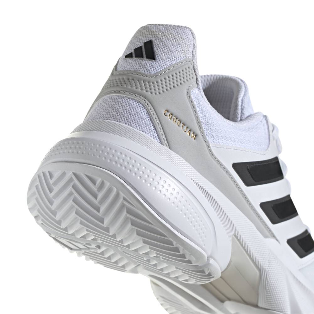 adidas CourtJam Control 3 Men's Tennis Shoe (White) - RacquetGuys.ca