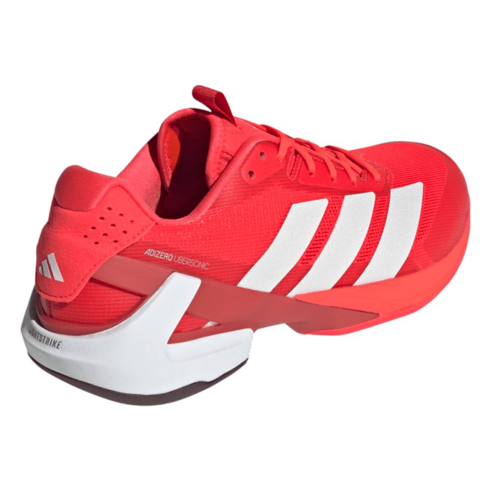 adidas Adizero Ubersonic 5 Men's Tennis Shoe (Red) - RacquetGuys.ca