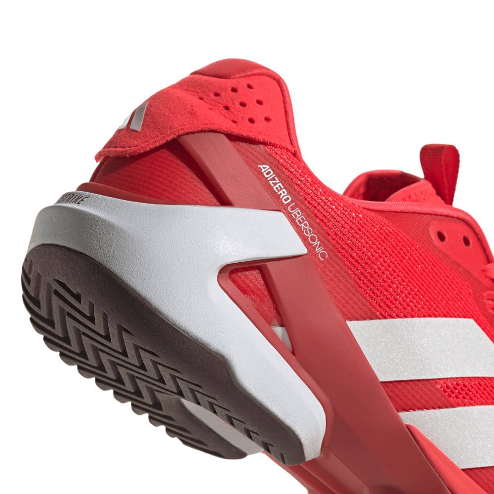 adidas Adizero Ubersonic 5 Men's Tennis Shoe (Red) - RacquetGuys.ca