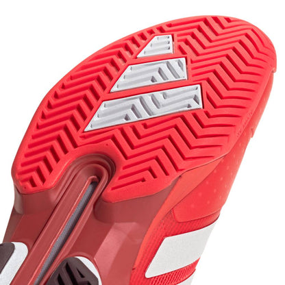 adidas Adizero Ubersonic 5 Men's Tennis Shoe (Red) - RacquetGuys.ca
