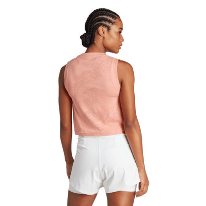 adidas Women's London Match Tank Top (Pink) - RacquetGuys.ca