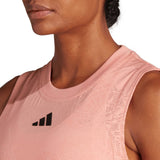 adidas Women's London Match Tank Top (Pink) - RacquetGuys.ca