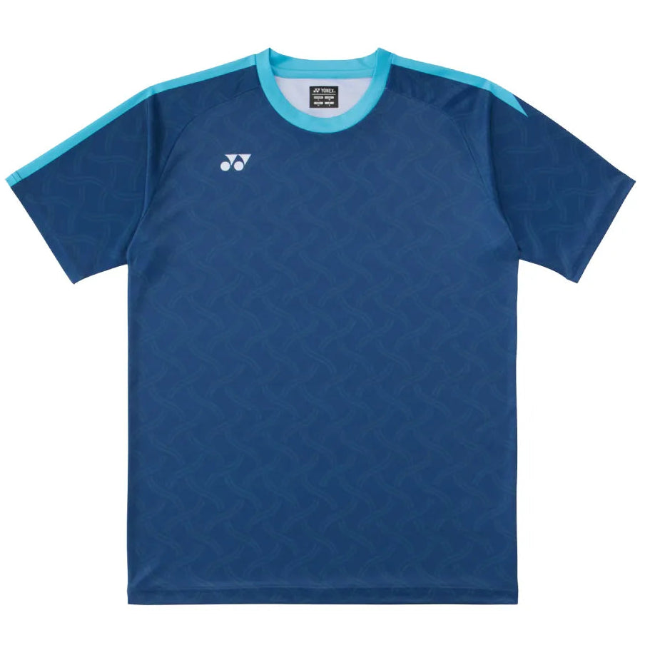 Yonex Men's Crew Neck Top (Indigo Blue) - Description - RacquetGuys.ca
