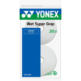 Yonex Wet Super Grap Overgrip 30 Pack (White) - RacquetGuys.ca