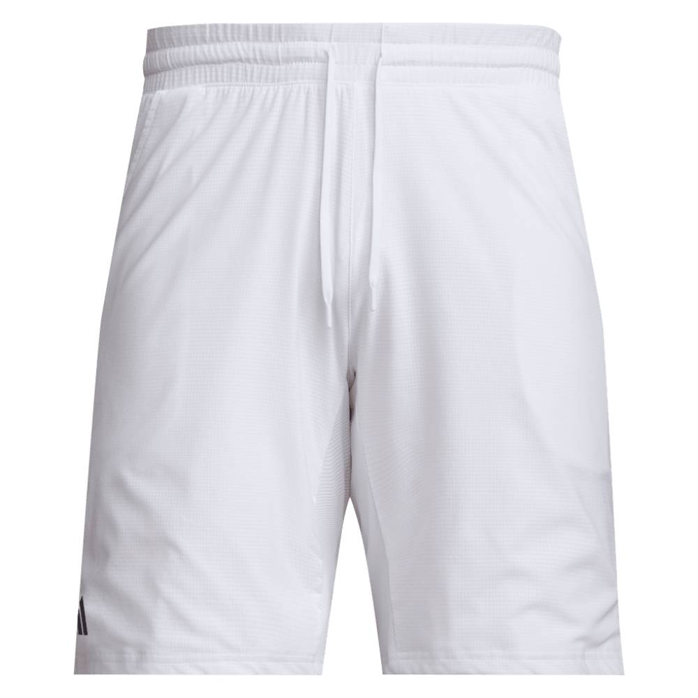 adidas Men's Ergo 9-Inch Short (White) - RacquetGuys.ca