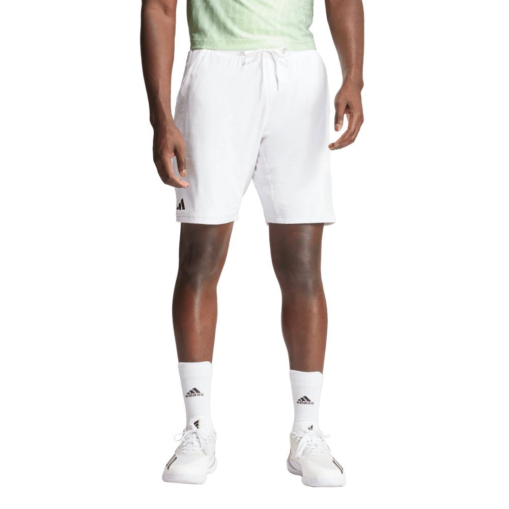 adidas Men's Ergo Short (White) - RacquetGuys.ca