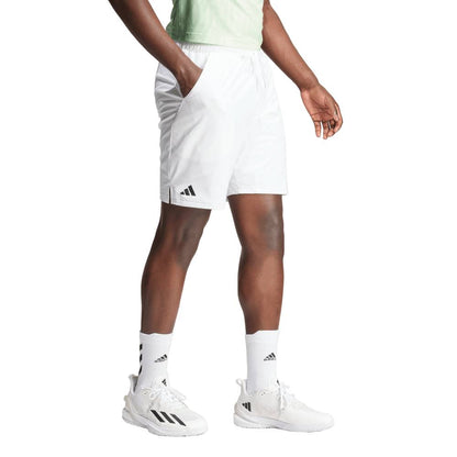 adidas Men's Ergo Short (White) - RacquetGuys.ca