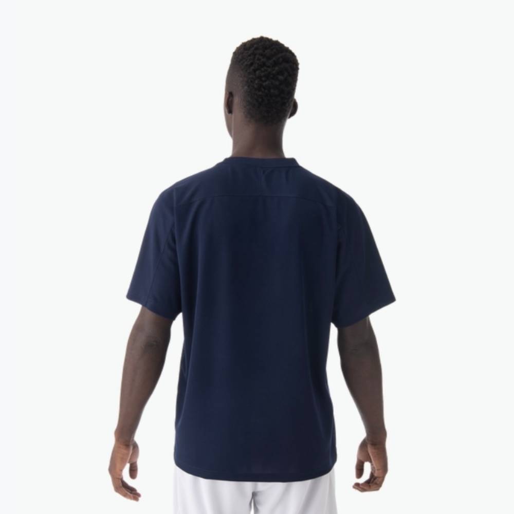 Yonex Men's Crew Neck Shirt (Dark Navy) - RacquetGuys.ca
