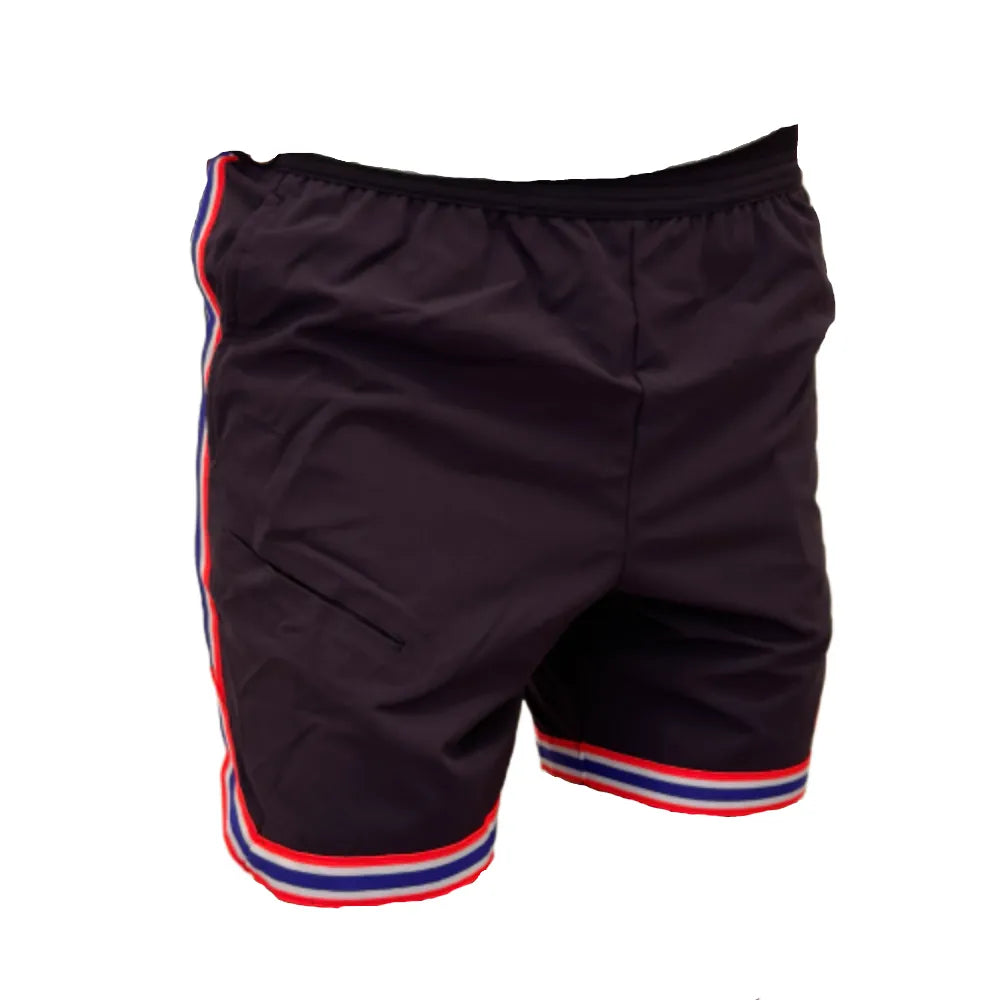 Nike Men's Court Dri-FIT U1 Slam NY Short (Burgundy Ash/Bright Crimson)