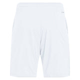 adidas Men's 9-inch Club 3 Stripe Tennis Short (White)