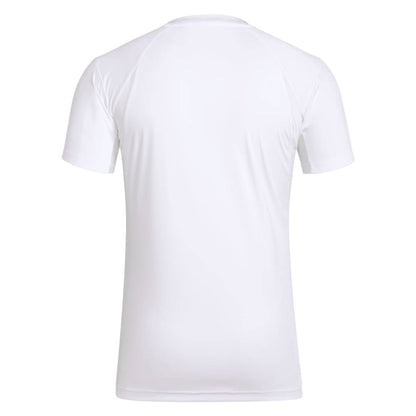 adidas Men's Club 3 Stripe Tee Top (White) - RacquetGuys.ca