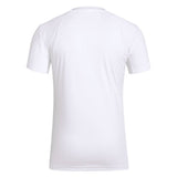 adidas Men's Club 3 Stripe Tee Top (White)