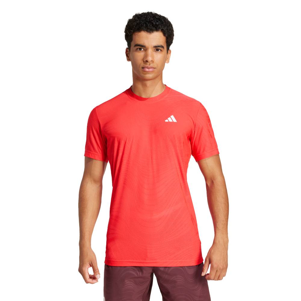 adidas Men's FreeLift Pro Top (Semi Lucid Red) - RacquetGuys.ca