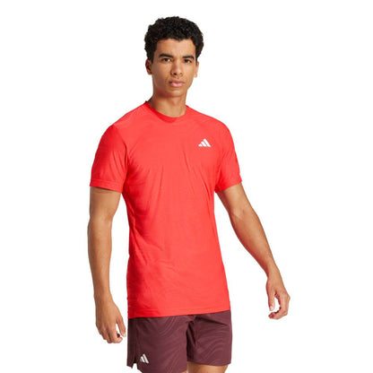 adidas Men's FreeLift Pro Top (Semi Lucid Red) - RacquetGuys.ca