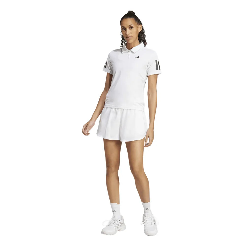adidas Women's Club Short (White) - RacquetGuys.ca