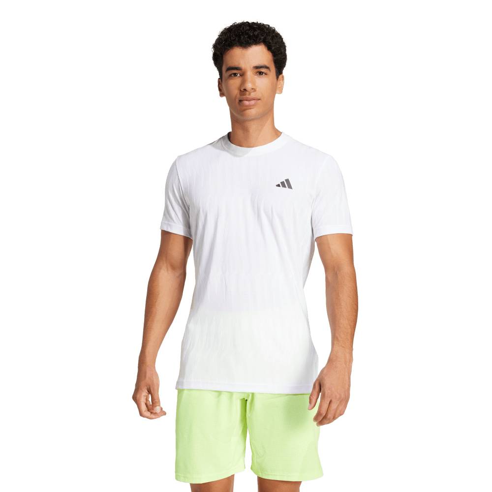 adidas Men's FreeLift Top (White) - RacquetGuys.ca