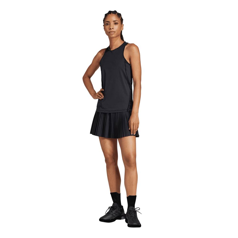 adidas Women's Club Tank Top (Black) - RacquetGuys.ca