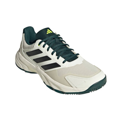 adidas CourtJam Control 3 Men's Tennis Shoe (White) - RacquetGuys.ca