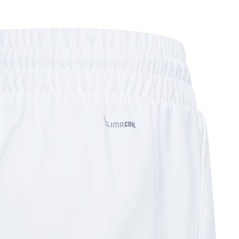 adidas Boy's Club 3 Stripe Short (White) - RacquetGuys.ca