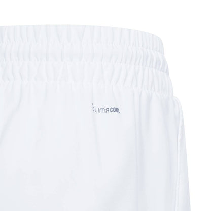 adidas Boy's Club 3 Stripe Short (White) - RacquetGuys.ca