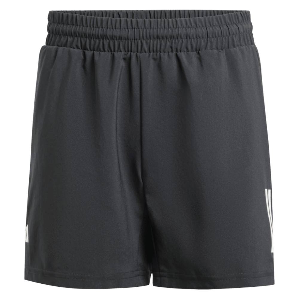 adidas Boy's Club 3 Stripe Short (Black) - RacquetGuys.ca
