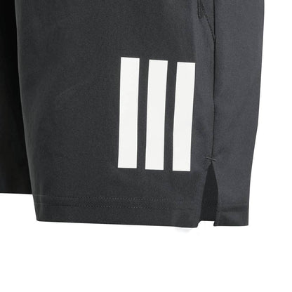 adidas Boy's Club 3 Stripe Short (Black) - RacquetGuys.ca