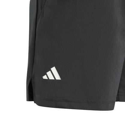 adidas Boy's Club 3 Stripe Short (Black) - RacquetGuys.ca