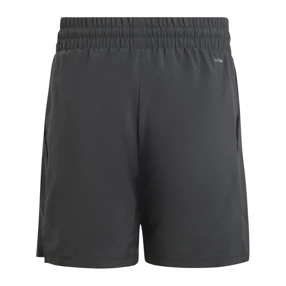 adidas Boy's Club 3 Stripe Shorts (Black) - RacquetGuys.ca