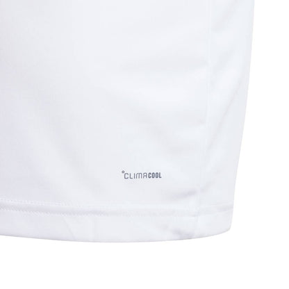 adidas Boy's 3 Stripe Club Polo (White) - RacquetGuys.ca