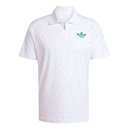 adidas Men's Polo Pro Top (White) - RacquetGuys.ca