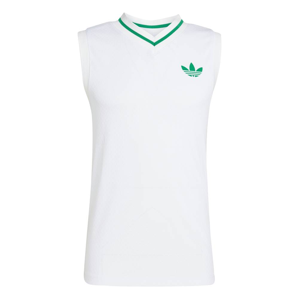 adidas Men's Pro Tank Top (White) -- Description - RacquetGuys.ca