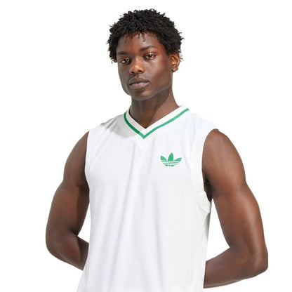 adidas Men's Pro Tank Top (White) -- Description - RacquetGuys.ca