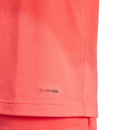 adidas Men's Pickleball Served Graphic Tee Top (Semi Lucid Red) - RacquetGuys.ca