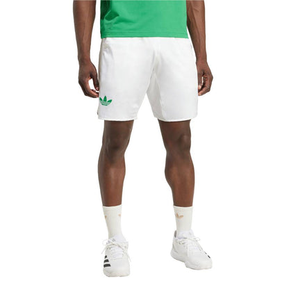 adidas Men's Ergo Short 9-Inch (White) - RacquetGuys.ca