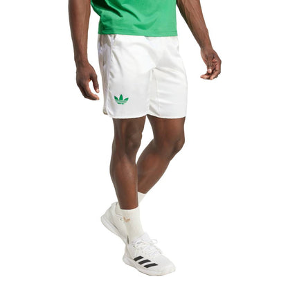 adidas Men's Ergo Short 9-Inch (White) - RacquetGuys.ca