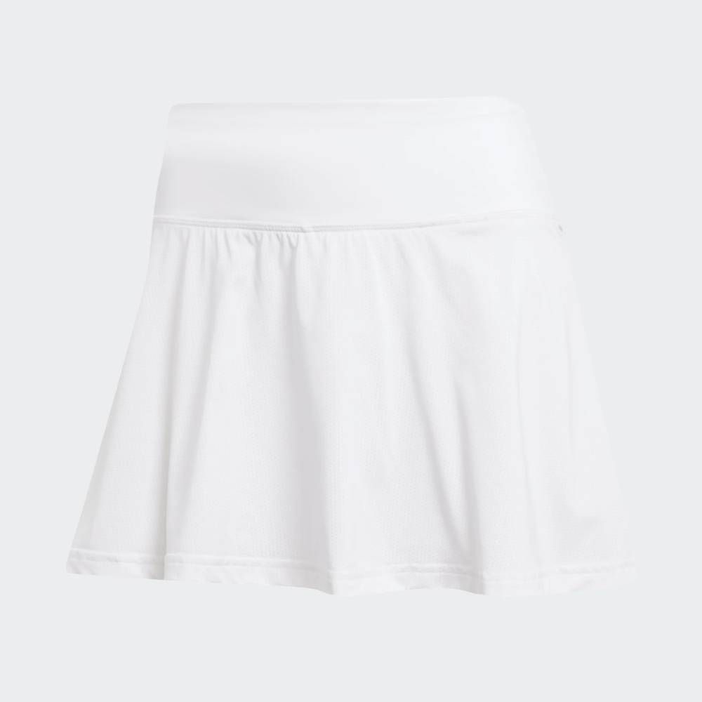 adidas Women's Club Skirt (White) - RacquetGuys.ca