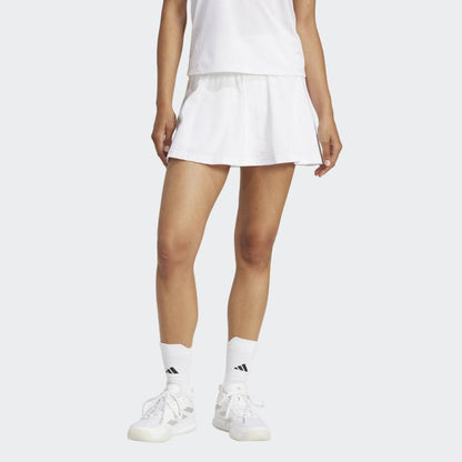 adidas Women's Club Skirt (White) - RacquetGuys.ca