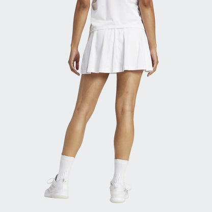 adidas Women's Club Skirt (White) - RacquetGuys.ca