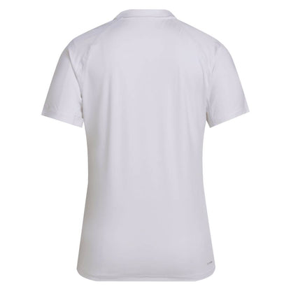 adidas Women's Club 3 Stripe Top (White) - RacquetGuys.ca