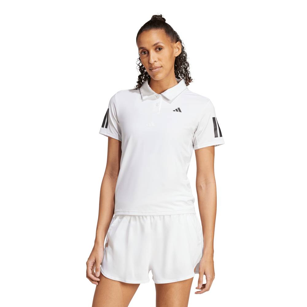 adidas Women's Club Polo (White) - RacquetGuys.ca