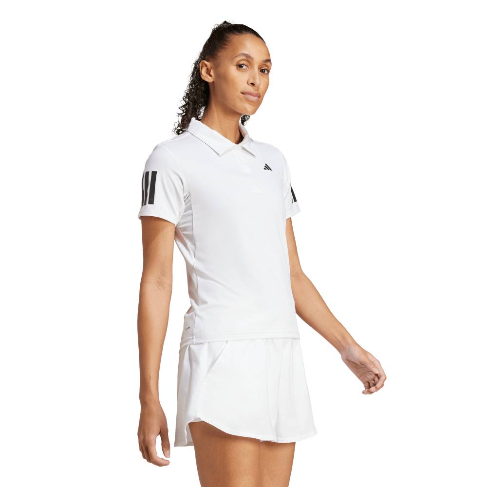adidas Women's Club Polo (White) - RacquetGuys.ca