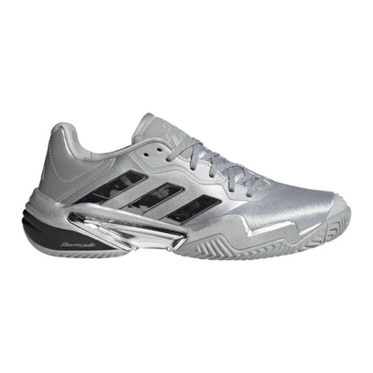 adidas Barricade Men's Tennis Shoe (Silver) - RacquetGuys.ca