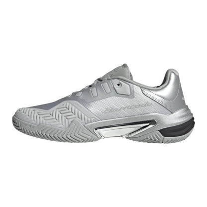 adidas Barricade Men's Tennis Shoe (Silver) - RacquetGuys.ca