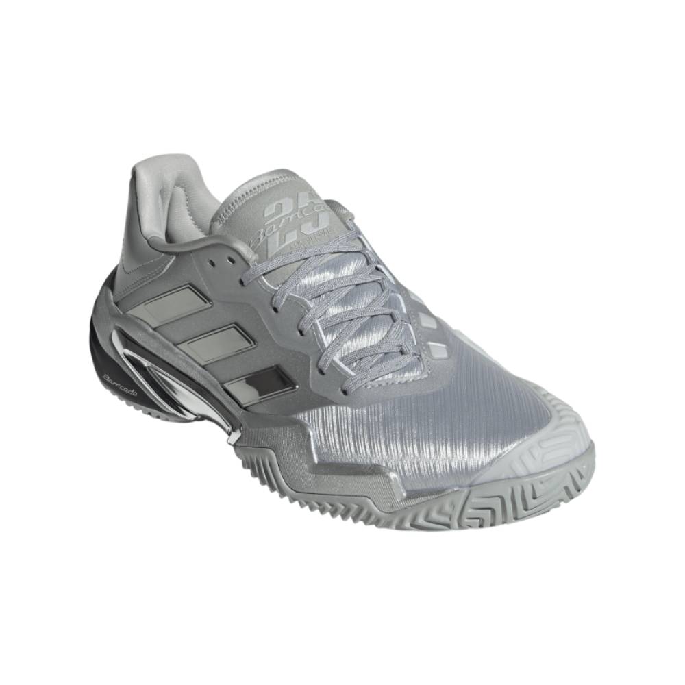 adidas Barricade Men's Tennis Shoe (Silver) - RacquetGuys.ca