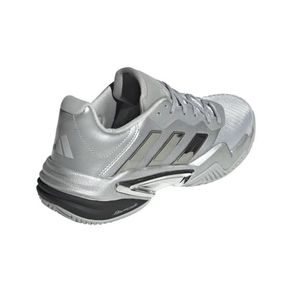 adidas Barricade Men's Tennis Shoe (Silver) - RacquetGuys.ca