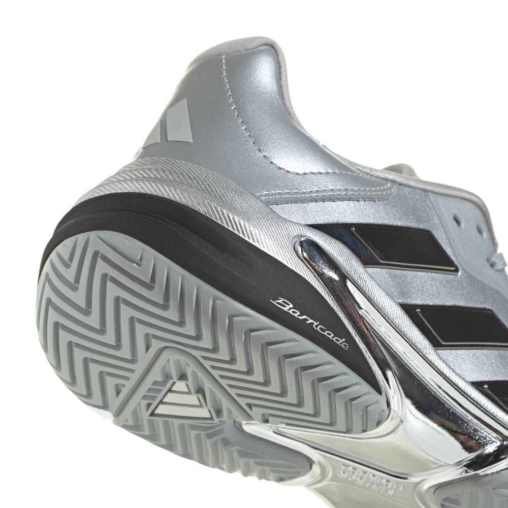 adidas Barricade Men's Tennis Shoe (Silver) - RacquetGuys.ca
