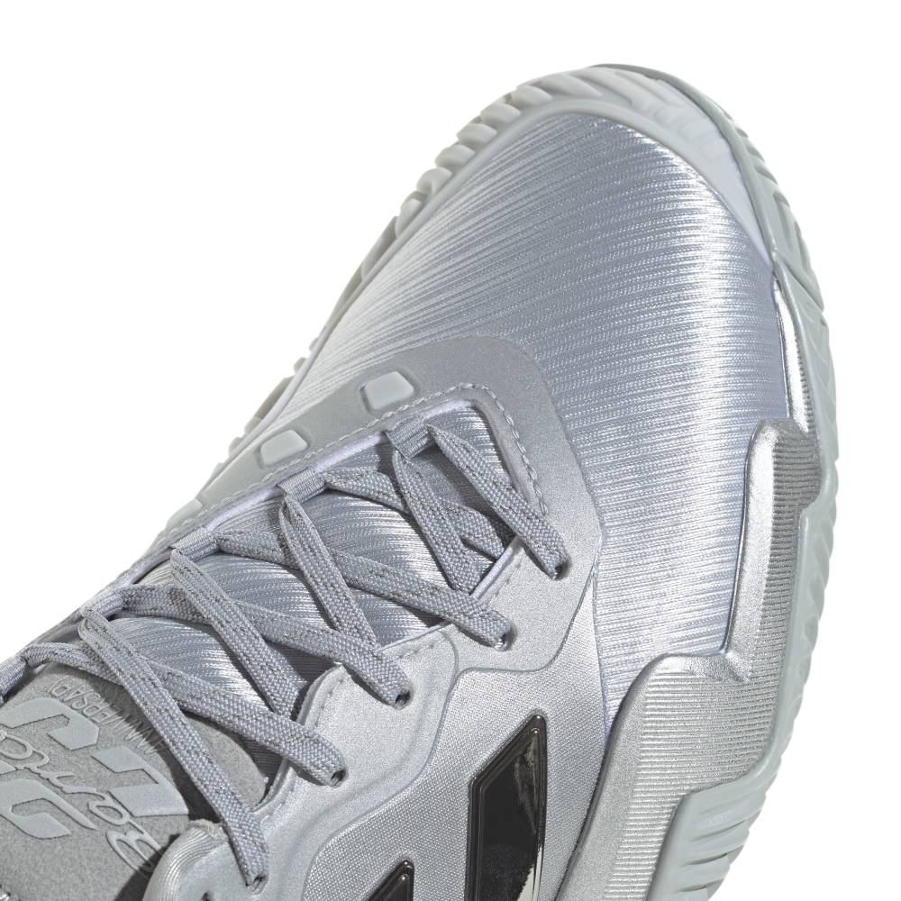 adidas Barricade Men's Tennis Shoe (Silver) - RacquetGuys.ca