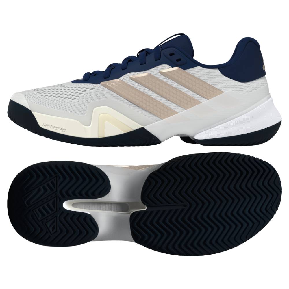adidas Barricade 14 Men's Tennis Shoe (White) - RacquetGuys.ca